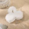 AWAYTR Plush Cross Hair Claws Cute Hair Clips Crab For Women Girl Gift Hair Accessories Valentine Headwear