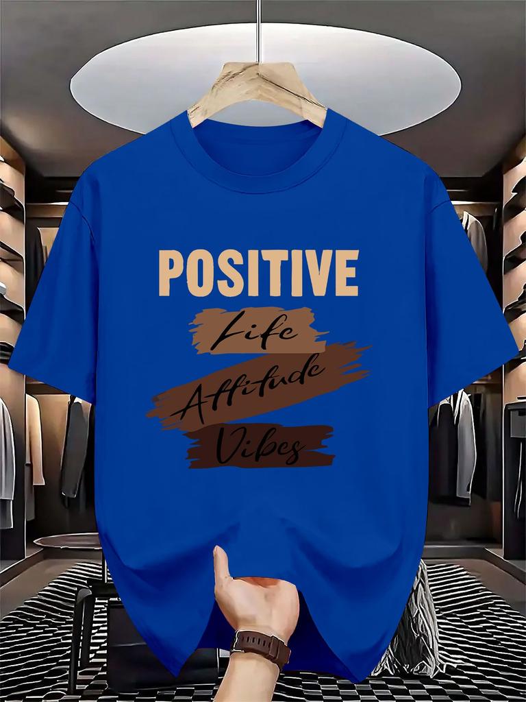 2026 Summer New Style Unisexs Pure Cotton TShirt Street Casual Fashion Soft and Comfortable Breathable Simple Letter Pattern Prin