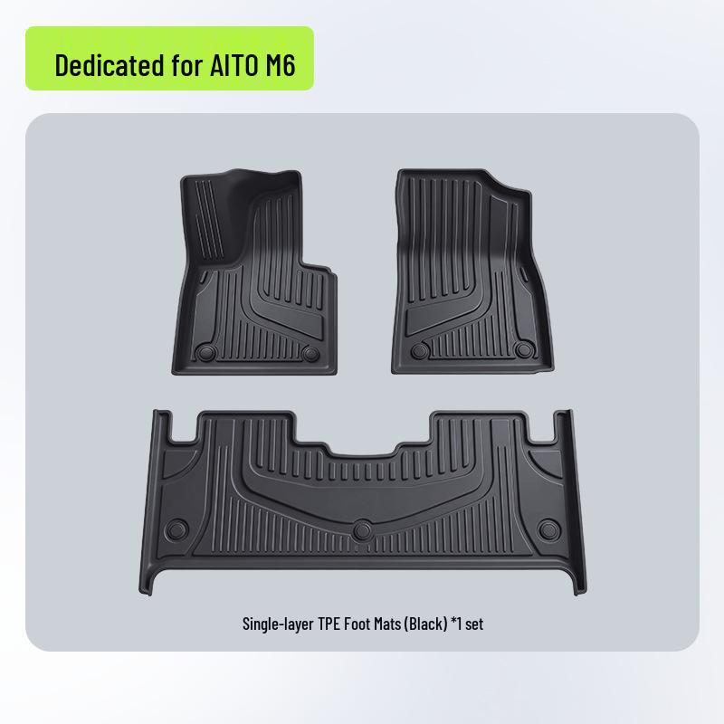 AITO M6 TPE2026 Floor and Trunk Mats for New Model Huawei Car Interior