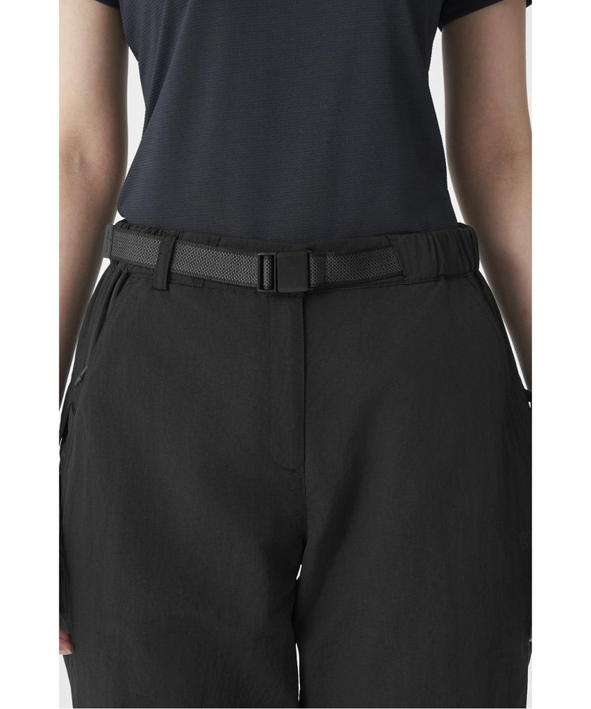 Koolongseupocheu Women'S Packable Regular Fit Pants Jkpnm26222Blk