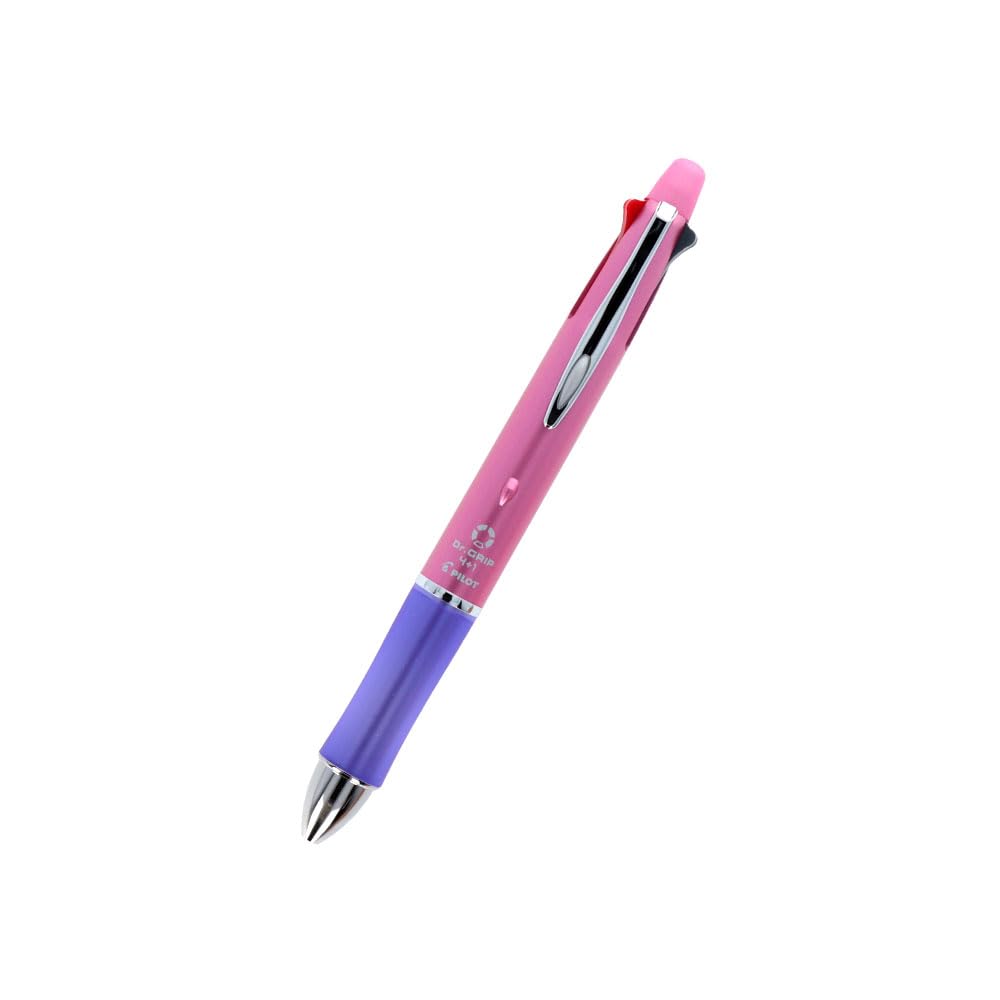Stationery Alice in Wonderland Disney Merchandise Multicolor Ballpoint Pen and Mechanical Grip Young S4658035 Sun-Star Pencil, Dr. 4+1, Oyster,