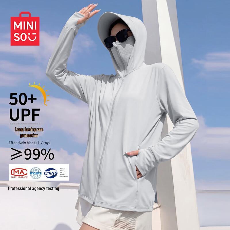 MINISO 2026 Summer Women's UV Protection Hooded Jacket