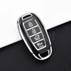 3/4/5 Button Tpu Car Key Case Cover Keychain For Hyundai Kona Encino Solaris Azera Grandeur Ig Accent I30 Ix35 Santa Fe Palisade