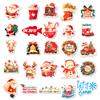 Stickers 50pcs Christmas Santa Claus Waterproof Cartoon Decal Car Decor Laptop
