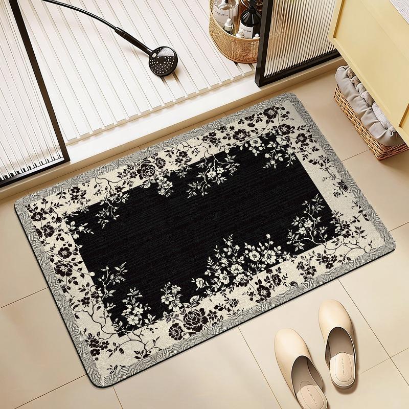Bathroom Absorbent Diatom Mud Toilet  Doormat Toilet Toilet Floor Mat Toilet Carpet