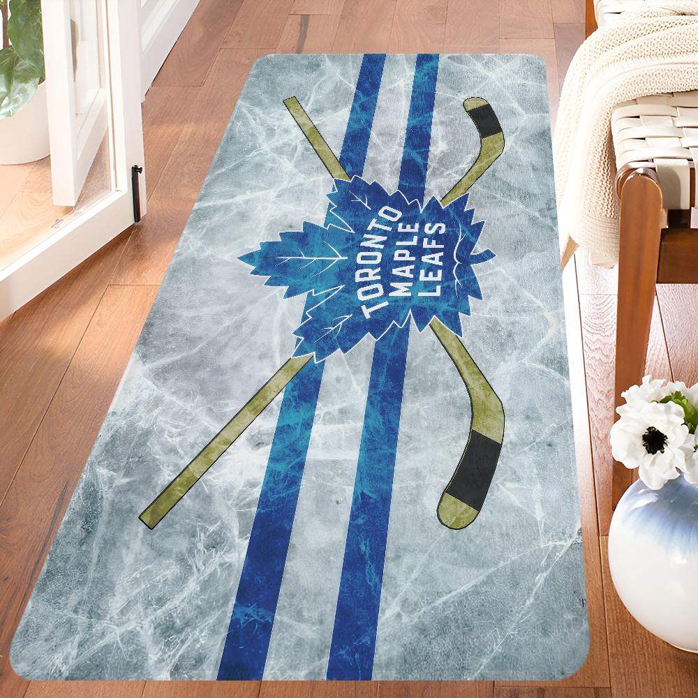 T-Toronto Maple Leafs Zimmerteppiche Retro Multiple Choice Wohnzimmer Küche Teppich Rutschfester Willkommens-Teppich