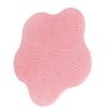 Bathroom Floor Foot Massager Remove Dead Skin Silicone Shower Foot Scrubber with Suction CupsPink