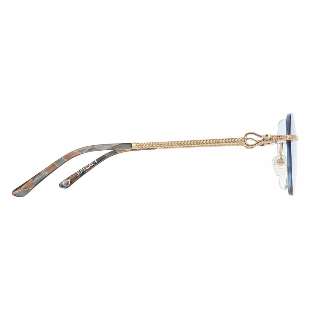 Rimless Geometric Gold Smartbuy Collection Sundra Jst 164 018 Fashion Unisex Sunglasses