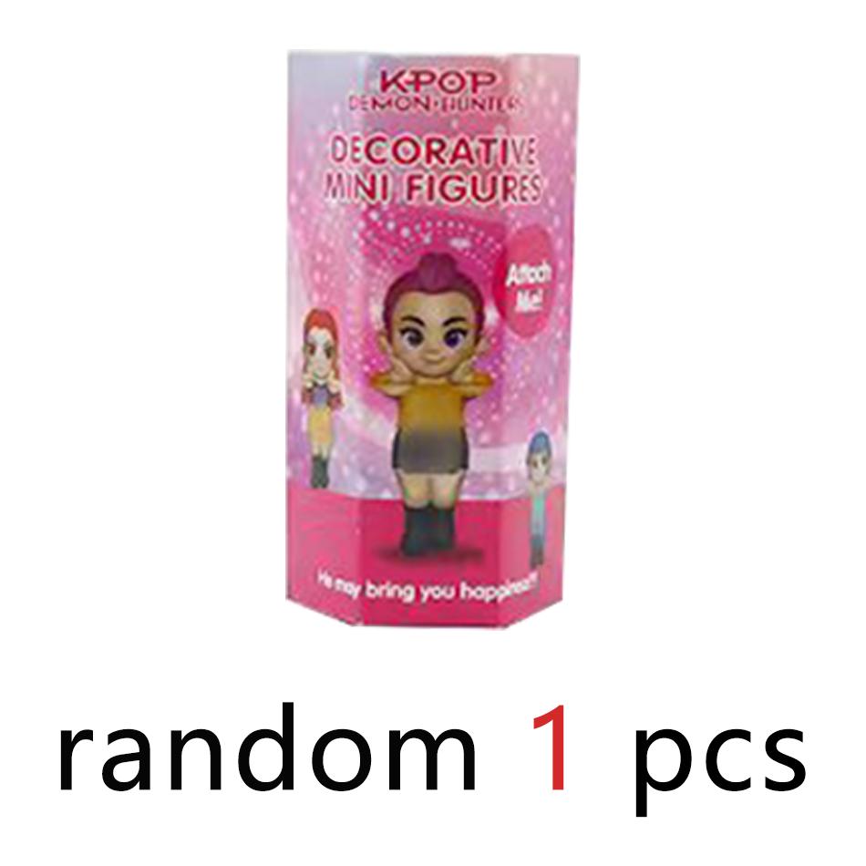 New Kpop Demon Hunters Sonn Angel Series Box Rumi Zoey Mira Rumi Figure Monster Hunt Girl Group Toy Phone Decoration Fans Gift