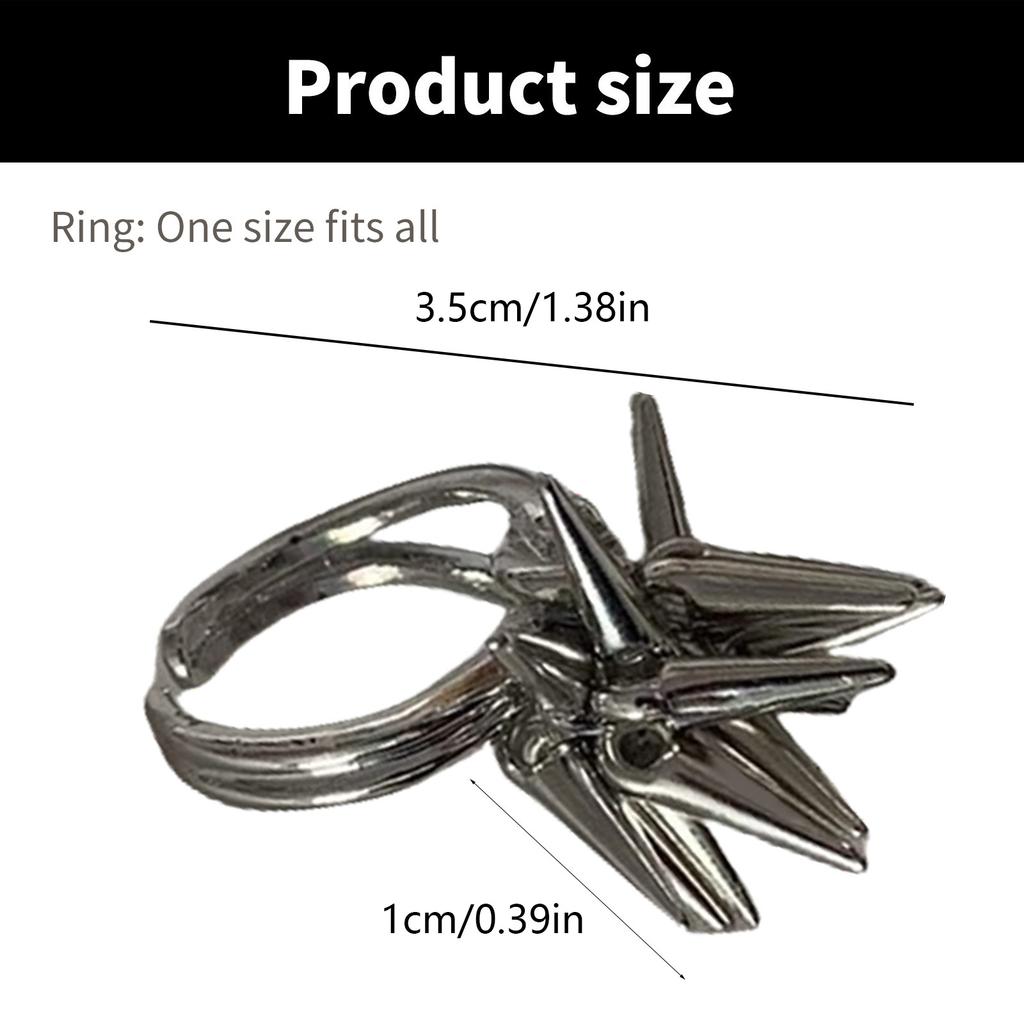 Adjustable Tassel Design Metal Ring Modern Fringe Design Metal Rings for Personalized Fashion Comfortable Wear Rings