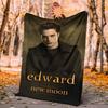 Edward Cullen Flannel Blanket Soft Warm All-Season Throw, Design for Camping, Car Travel, Hiking Sofa, Bed, Office Perfect Gift for Parties