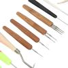 Alloy DIY Dreadlocks Crochet Hook Comfortable Handle Wide Application Crochet Needle