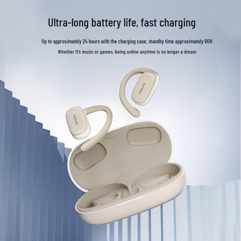 Philips TAT3708 Open-Ear Bluetooth Headphones