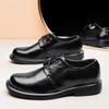 2025 S/A New British Classic Business Causal Leather Shoes For Men's Black Hombre Daily Teenagers Dress Banquet ceremony
