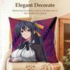 HHigh School DxD Cushion Cover Natural Linen Organic Fabric DoubleSided Printing Sofa Home Decor Gift Pillow Case