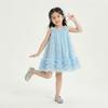Summer Girls Sequin Tulle Sleeveless Princess Dress Kids Party Tutu Gown For Little Girl Birthday Celebration Outfit