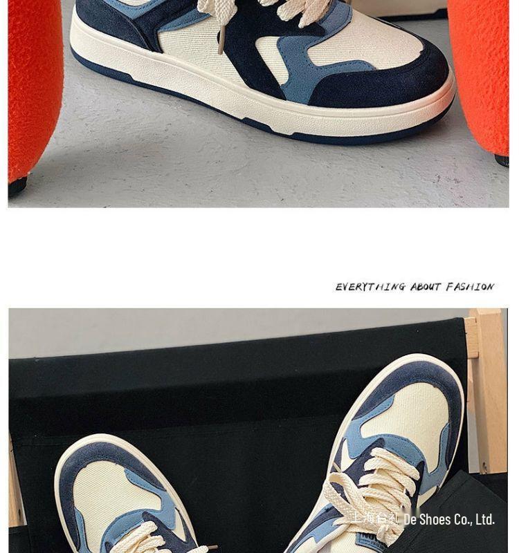 Men's Breathable Canvas Sneakers - 2025 Trendy Casual Korean Style Summer Shoes