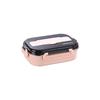 ZISIZ 304 Stainless Steel Insulated Divided Bento Lunch Box
