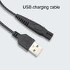 Soft Portable Electric Shaver USB Charging Plug Cable Power Cord Charger Adapter