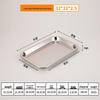 FATTBAO Stainless Steel Rectangular Basin