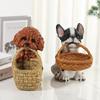 Adorable Simulated Dog Home Use Entrance Key Storage Ornaments Living Room Entrance TV Cabinet Coffee Table Tabletop Resin Crafts