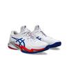 Asics Court FF 3 Novak Paris Men Sneakers White Asics-Blue 1041A480-100