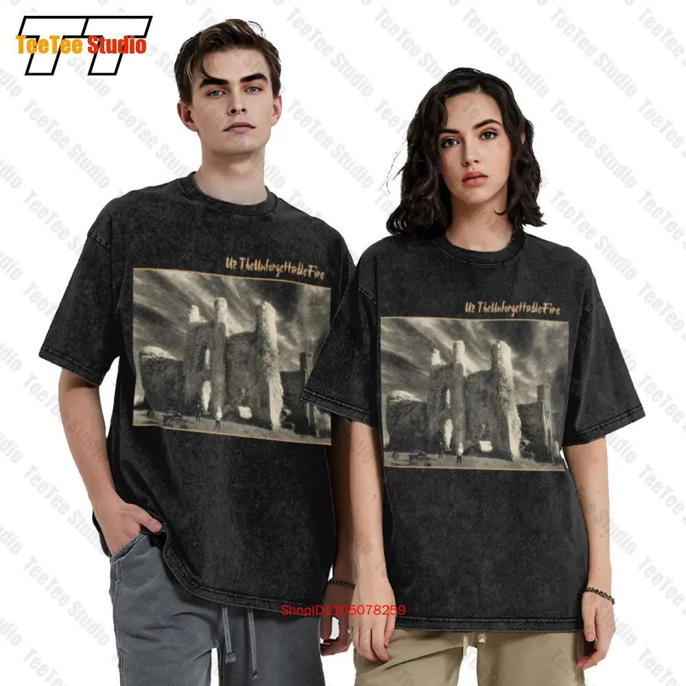 U2 The Unforgettable Fire Album Rock Band Unisex Shirt W88N