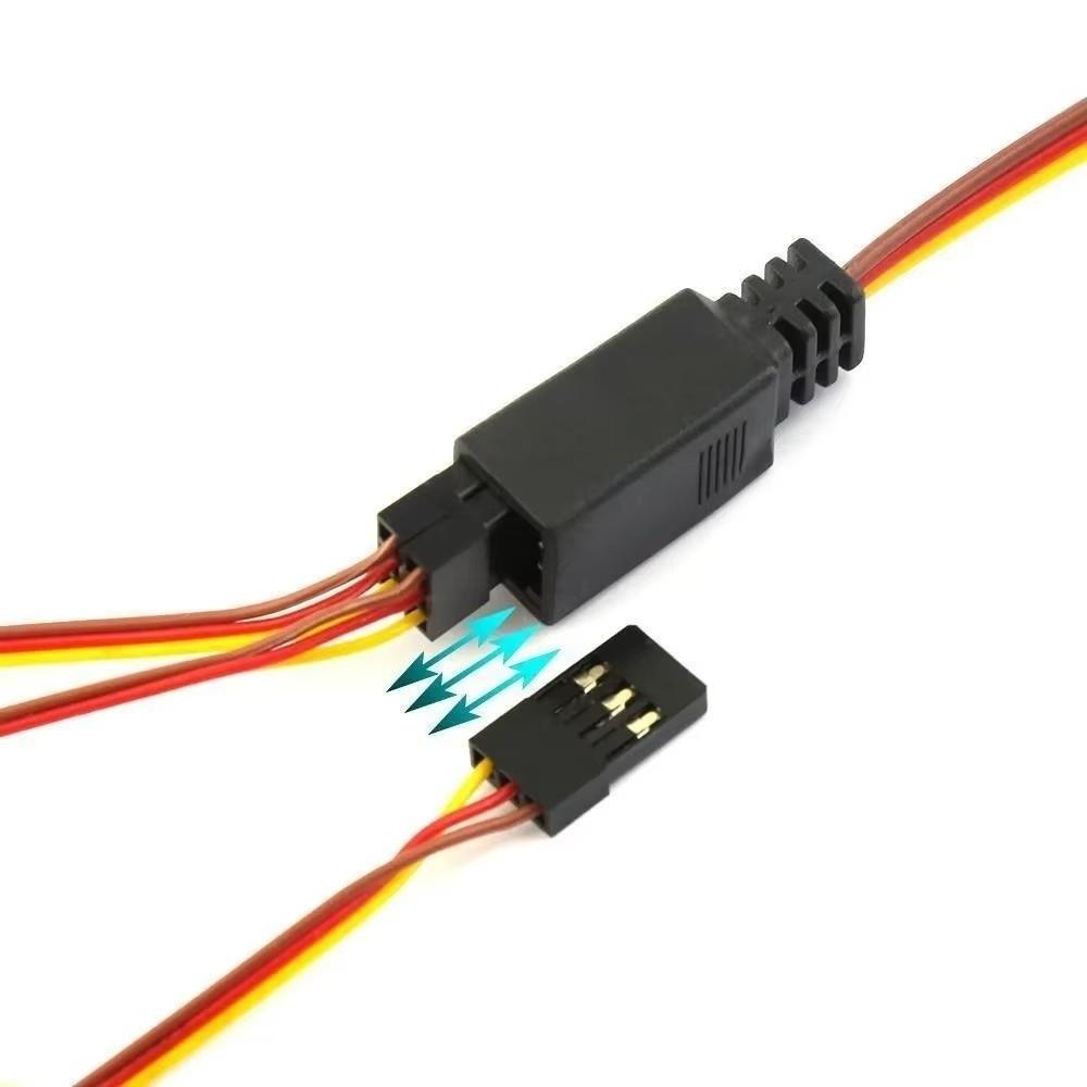 Length 350mm Remote Control Cable Remote Control Servo Extender Wire  for Servo Fan
