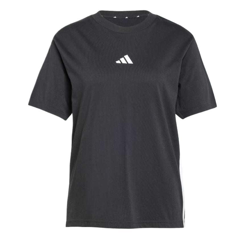 (WMNS) adidas Essentials 3-Stripes T-Shirt Asia Sizing Black Women s JD0846 M