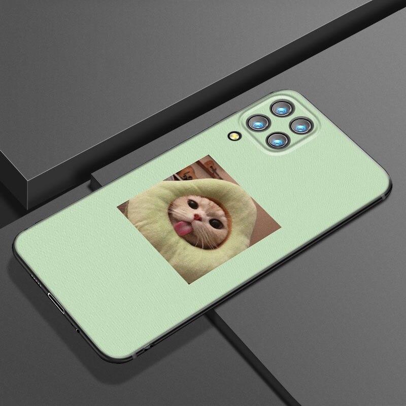

Милый кавайный эстетический чехол для телефона с котом для Samsung A21 A30 A50 A52 S A13 A22 A32 4G A23 A33 A53 A73 5G A12 A31 A51 A70 A71 A72 Samsung A12