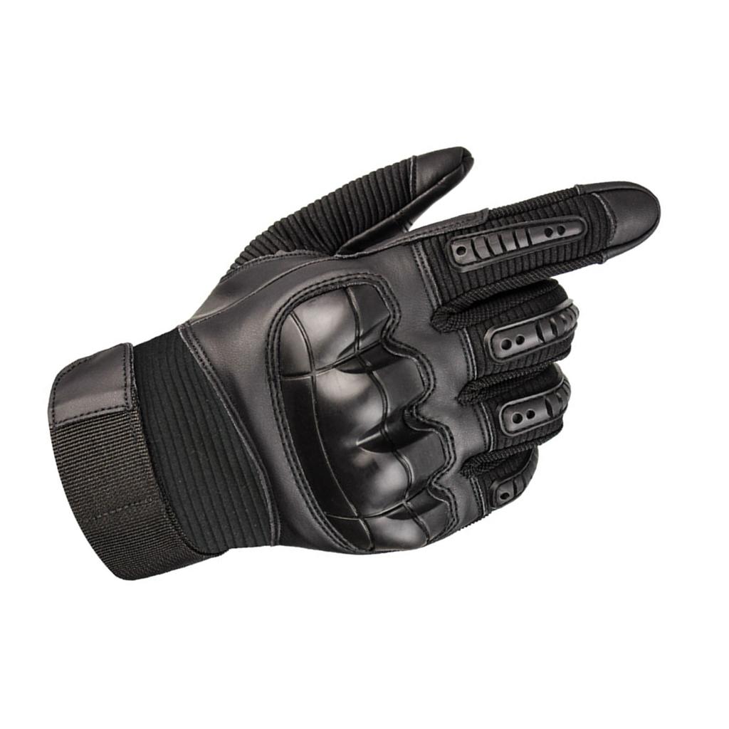 Motorcycle Gloves Hard Knuckle Breathable Good Grip Anti Slip Full Finger Powersports Gloves for