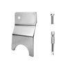 Silver Color Tailgate Anti Theft Lock Anti Theft Design Pickup Tailgate Lock  4th Gen Tacoma