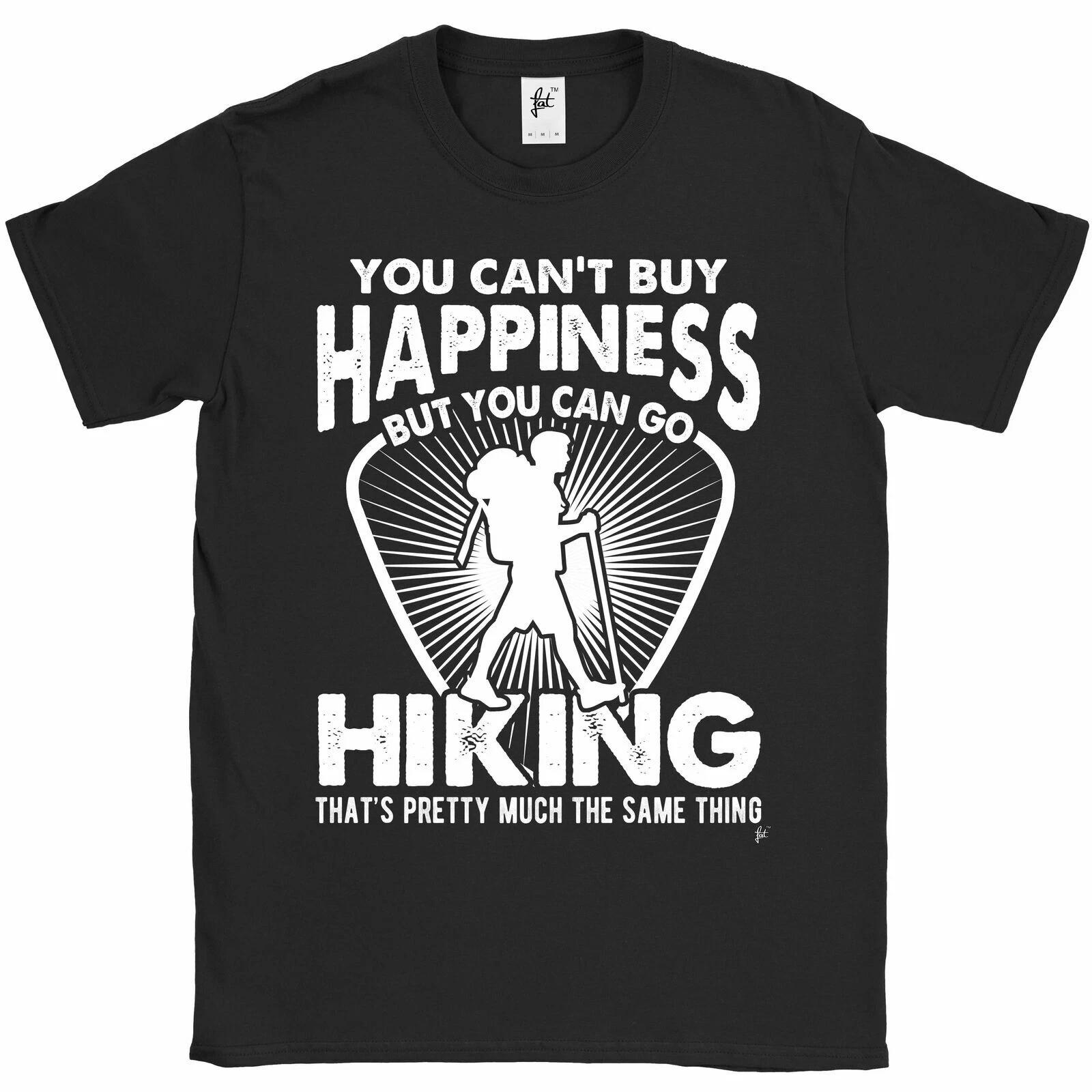 You Can t Buy Happiness But You Can Go Hiking Mens T-Shirt XXXL