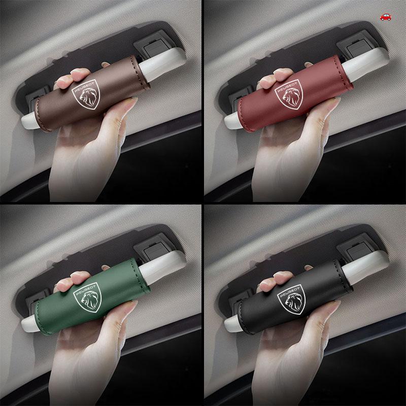 Car Roof Handle Protector Door Handle Gloves Accessories For Peugeot 5008 408 308 Landtrek 208 2008 3008 Rifter 508 Valve cap