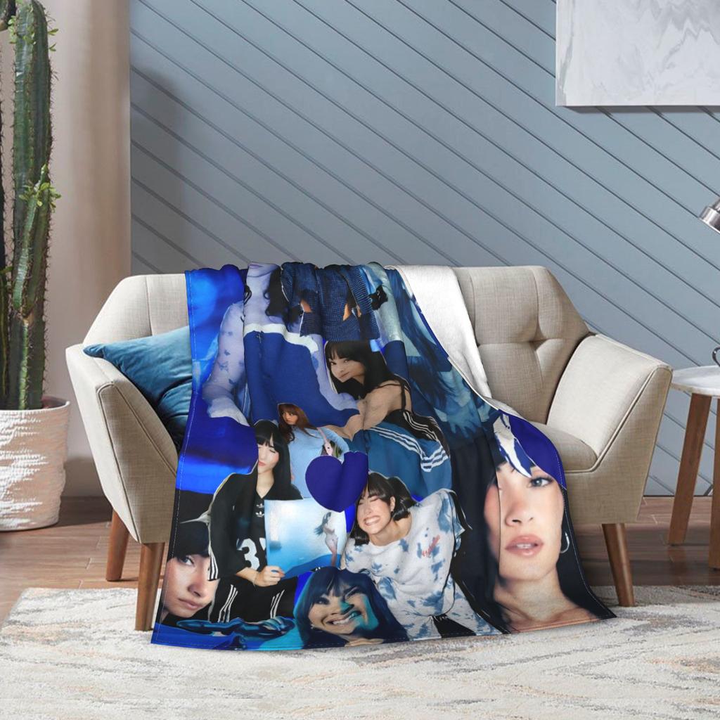 Aitanaed Singer Alpha Album Blanket Warm Cozy Fluffy  Throw Blankets for Bed 50x60 Inch Multiple Sizes Bedding Throws