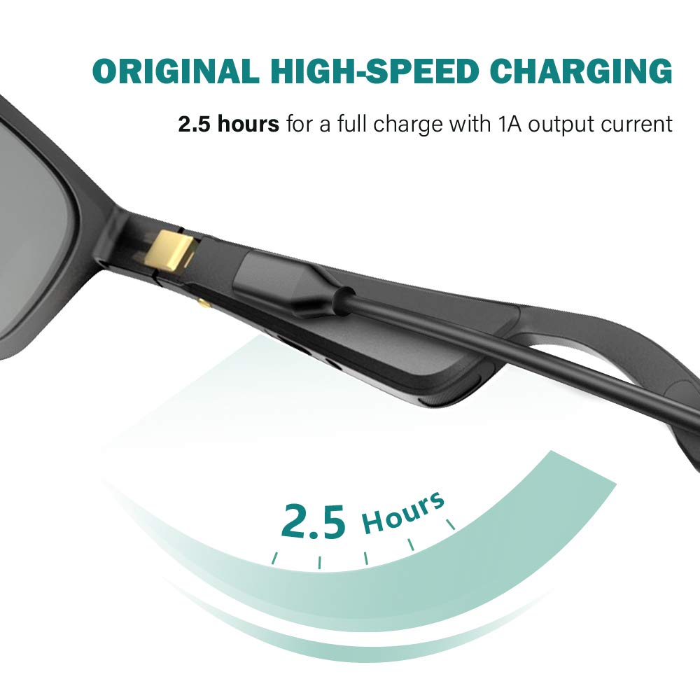 Charger Compatible with Bose Frames Alto S/M M/L, Bose Frames Rondo, Bose Frames Soprano, Bose Frames Tenor - USB Magnetic Charging Cable