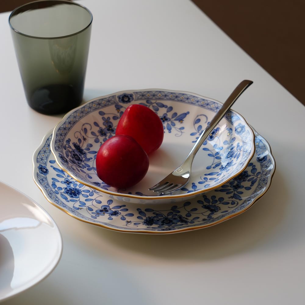 NARUMI Milano 19cm Coupe Soup Bone Plate, China, 9682-1414