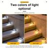 4pcs Solar Step Lights Outdoor Garden Courtyard Decor Warm/ White LED Pathway Lighting Sun Lamp for Walkways Staircases Garden