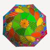1PC Colorful Mandala Patterns Automatic Open/close Umbrella with 8-Rib Structure for Women/Men, All-Season Use - Travel Essential, Stylish Accessory,