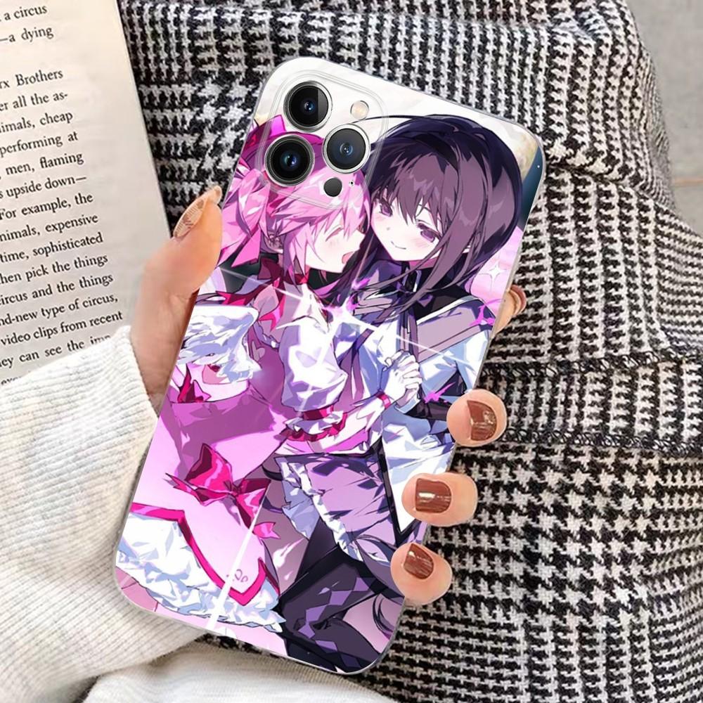Puella Magi Madoka Magica Phone Case For IPhone 16 15 14 13 12 Mini 11 Pro XS Max X XR SE 6 7 8 Plus Soft Silicone Cover