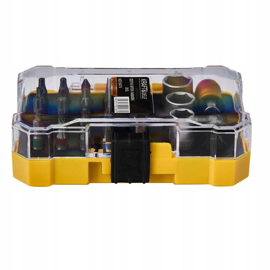 28-Piece Bit Socket Set with Carrying Case