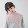 Toddler's Convertible Collar Neck Warmer Autumn Soft Cotton Windproof Fleece Lined Scarf INS Sporty Fashion Unisex Baby Scarf