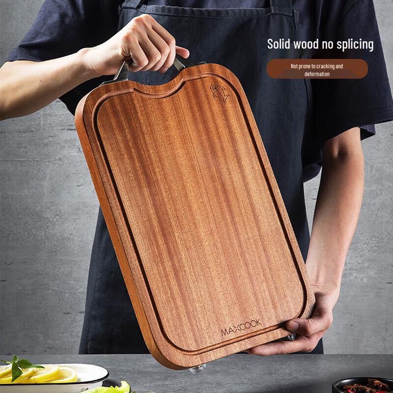 Meichu 3cm Thickened Ebony Wood Cutting Board