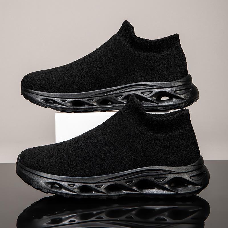

46 large size 47 new fly-woven socks shoes men s shoes breathable casual shoes fashion trendy shoes soft sole lightweight men 36