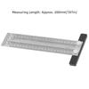 Stainless Steel Carpenter T Ruler Measuring Length 200mm Measuring Gauge  Industrial Layouts
