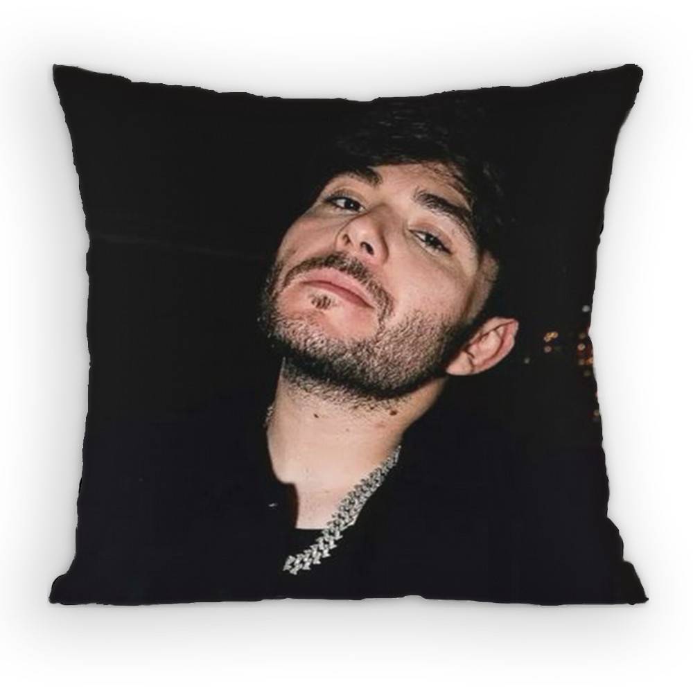 Singer Tito Double P Pillow Case Sofa Living Room Bedroom Headboard Backrest Cushion Square Cushion Nap Time