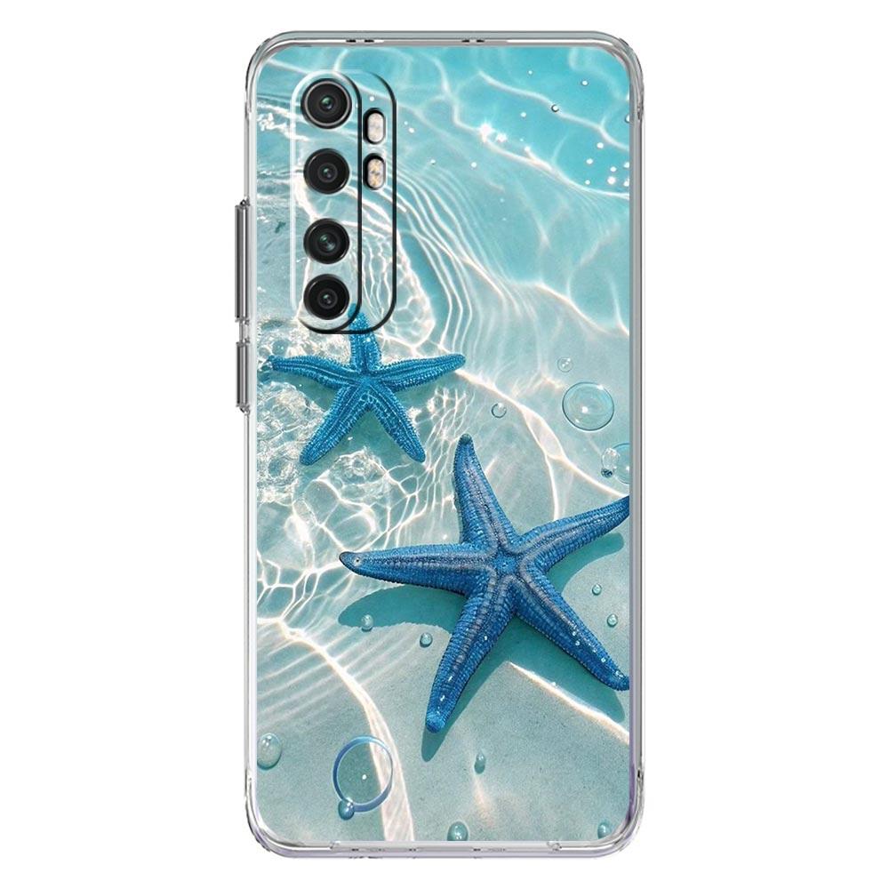 

Чехол для телефона для Xiaomi Mi Poco X7 X6 X5 NFC X3 Pro 17 15T 15 14T 14 13T 11 12 13 Lite Прозрачный ТПУ чехол Океанский Дельфин Xiaomi 15