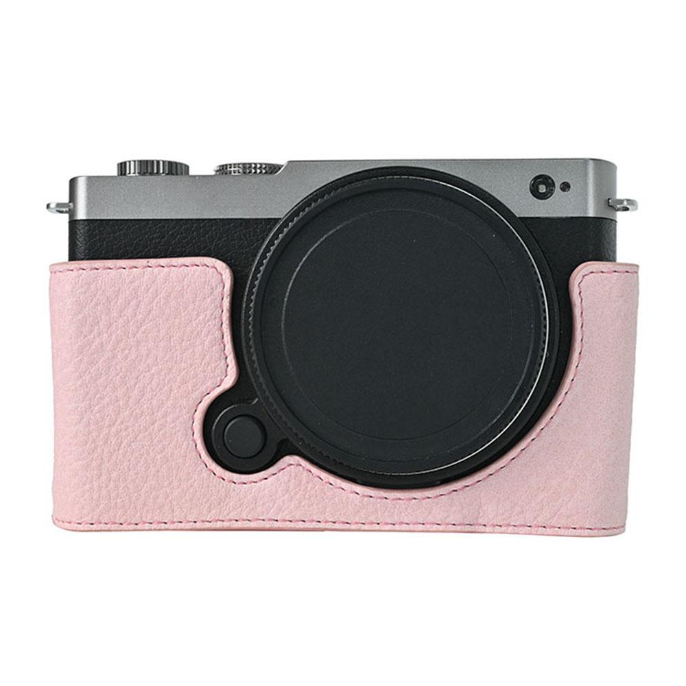 

Чохол для камери Panasonic Lumix S9 З великим вирізом Текстура лічі Шкіра ПУ Захисна кришка D