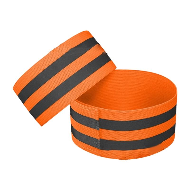 Reflective Bandages Ankle Leg Straps Cycling Comfortable Reflective Straps for Enhances Night Visibilities