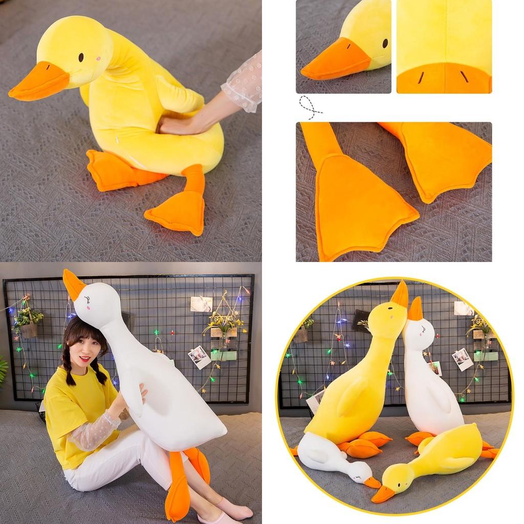 Super Soft Plush Duck Goose Stuffed Toy For Kids 25.6-63in Ideal Gift For Birthday Or Christmas